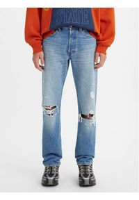 Levi's® Jeansy 501® 00501-3375 Niebieski Straight Fit. Kolor: niebieski