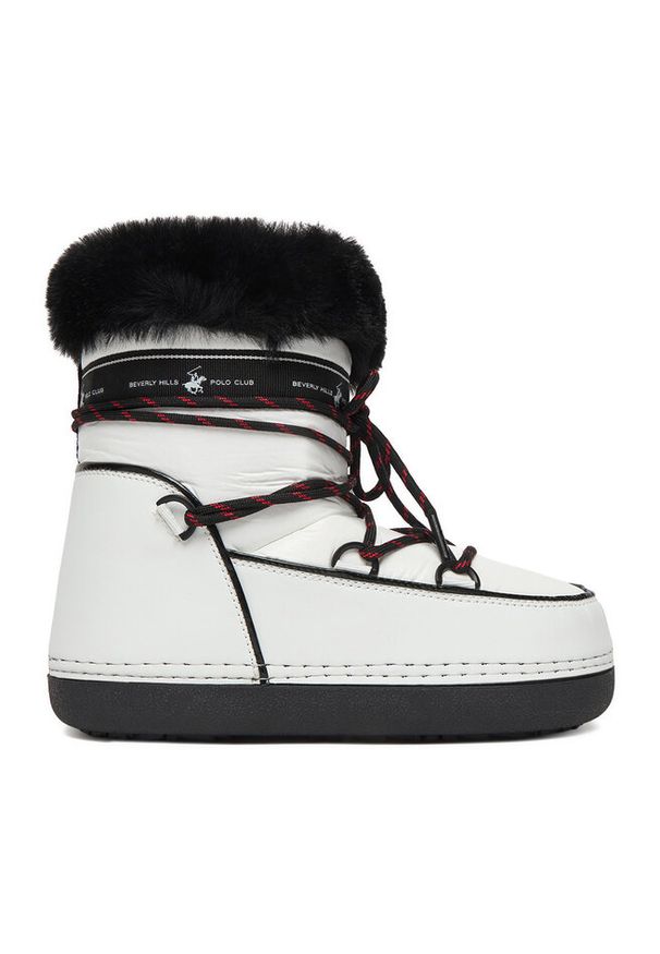 Śniegowce Beverly Hills Polo Club. Kolor: biały