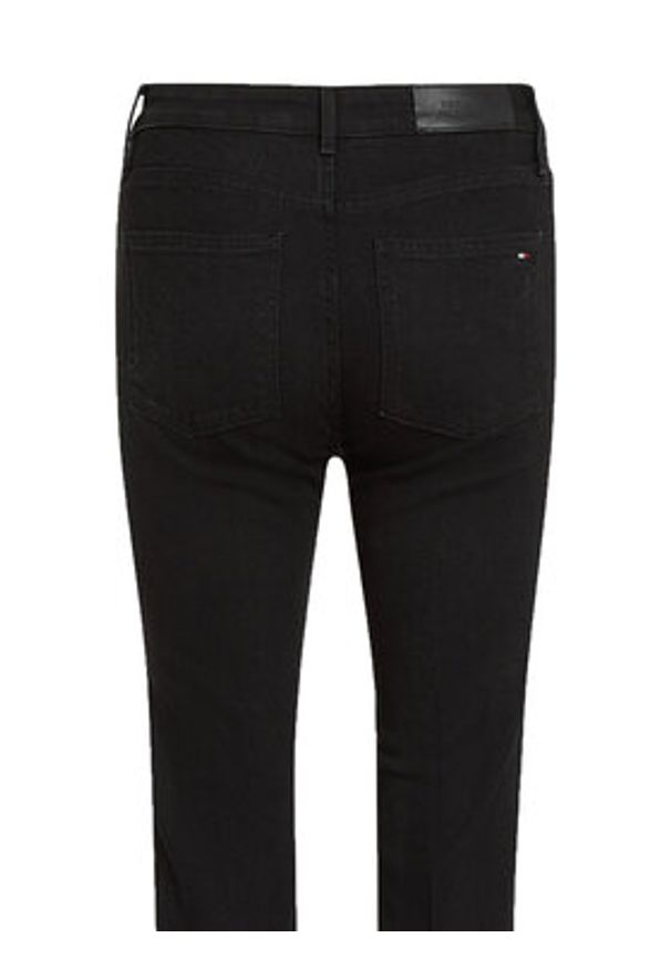 TOMMY HILFIGER - Tommy Hilfiger Jeansy WW0WW45007 Czarny Bootcut Fit. Kolor: czarny