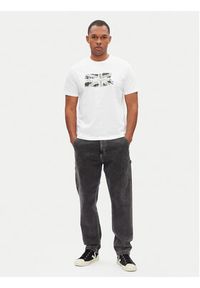 Pepe Jeans T-Shirt Flag PM509720 Biały Regular Fit. Kolor: biały. Materiał: bawełna #4