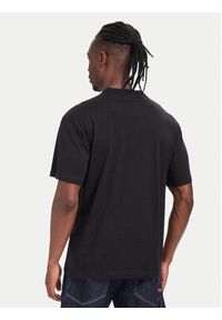 Versace Jeans Couture T-Shirt 80GAHT02 CJ00T Czarny Regular Fit. Kolor: czarny. Materiał: bawełna #2