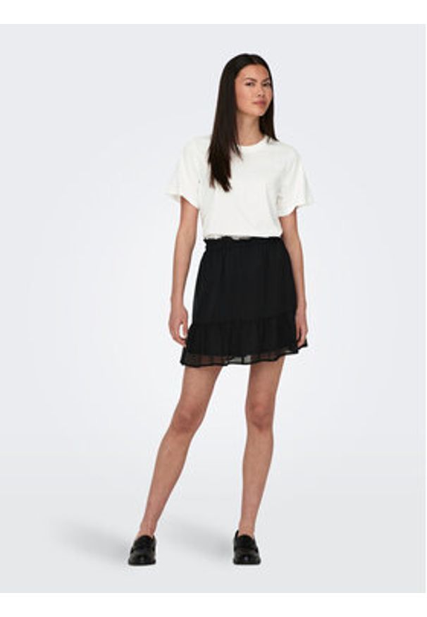 JDY T-Shirt Pisa 15292431 Biały Regular Fit. Kolor: biały. Materiał: bawełna