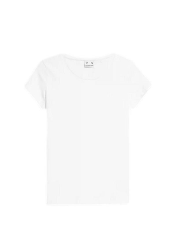 4f - Koszulka Damska 4F. Kolor: biały