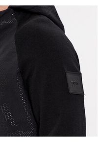 BOSS - Boss Bluza 50493770 Czarny Regular Fit. Kolor: czarny. Materiał: syntetyk #3