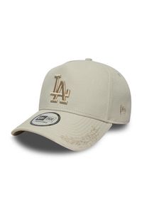 New Era - Czapka baseballowa Dodgers Tonal Eframe. Kolor: beżowy, wielokolorowy, biały. Styl: casual #1