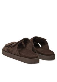 Inuikii Klapki Suede Double Band 50102-510 Brązowy. Kolor: brązowy. Materiał: zamsz, skóra #5