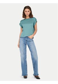 only - ONLY Bluzka Lieke 15303413 Zielony Regular Fit. Kolor: zielony. Materiał: syntetyk #6