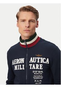 Aeronautica Militare Bluza 261FE2105UF00683 Granatowy Regular Fit. Kolor: niebieski. Materiał: bawełna #4