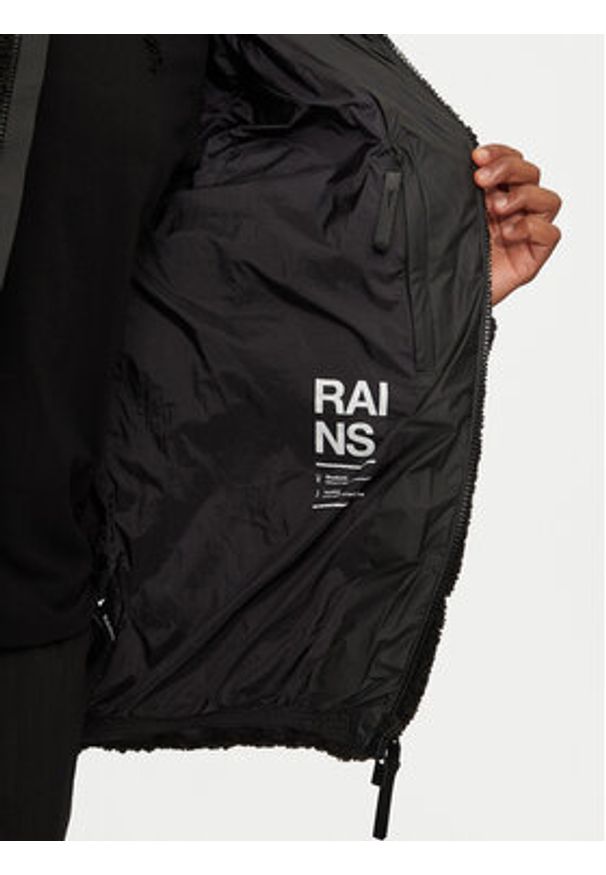Rains Kurtka zimowa 19960 Czarny Regular Fit. Kolor: czarny. Materiał: syntetyk. Sezon: zima