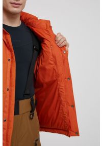 The North Face kurtka puchowa M BOX CANYON JACKET - EU męska kolor pomarańczowy zimowa. Okazja: na co dzień. Kolor: pomarańczowy. Materiał: puch. Sezon: zima. Styl: casual #4