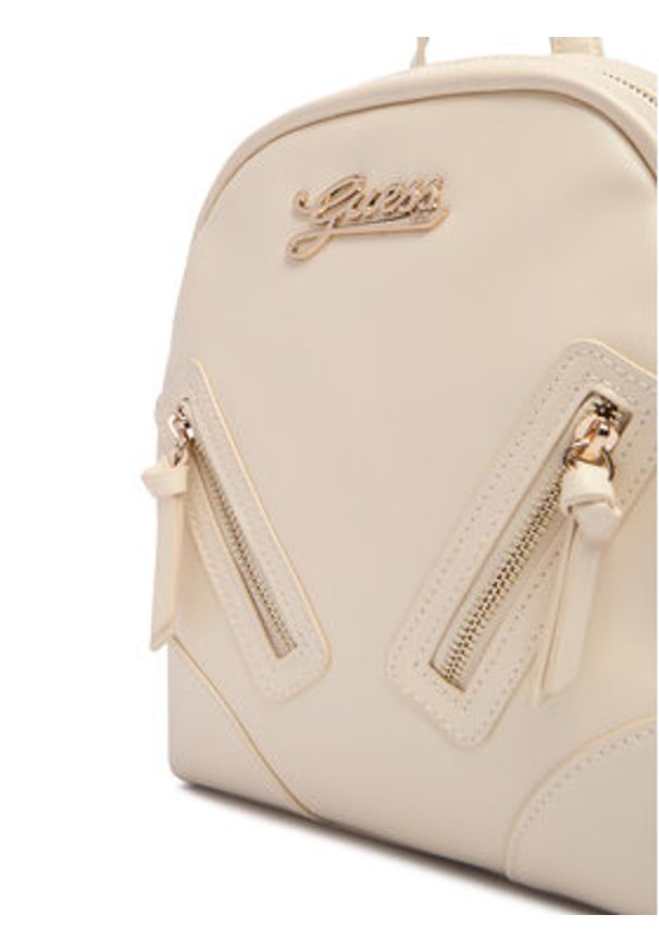 Guess Plecak J6RZ04 WH8M0 Écru. Kolor: kremowy. Materiał: skóra