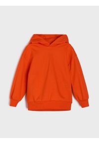 Sinsay - Bluza z kapturem w stylu basic - błękitny. Typ kołnierza: kaptur. Kolor: niebieski