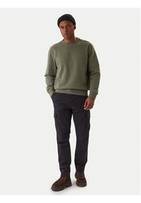 Aeronautica Militare Spodnie materiałowe 252PA1633UCT03399 Granatowy Tapered Fit. Kolor: niebieski. Materiał: bawełna #5