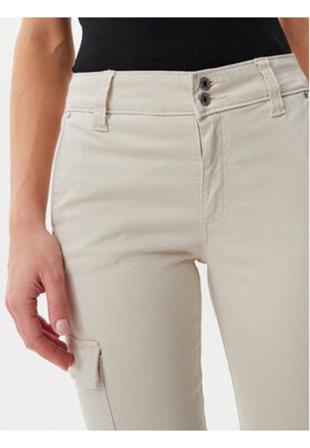 Guess Jeansy W5GA1B W93CL Écru Slim Fit