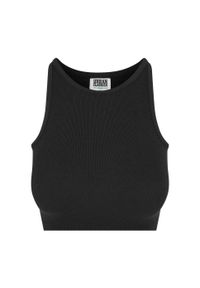 Urban Classics - Organiczny Top W Prążki Dla Kobiet (zestaw 2 Sztuk). Kolor: biały, czarny, wielokolorowy. Wzór: prążki