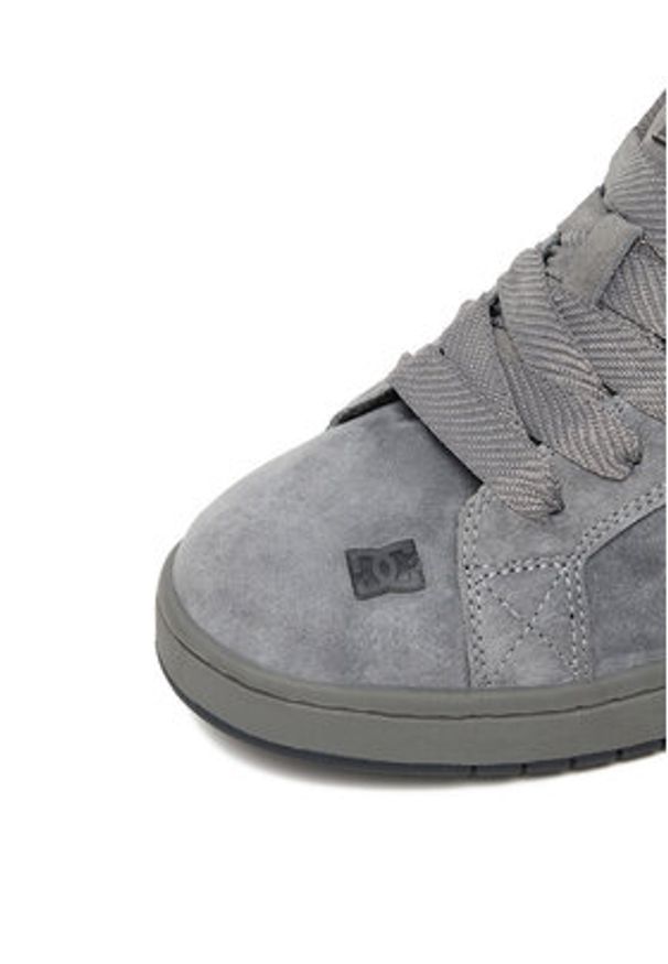 DC Shoes Sneakersy CEO-V5-10116 Szary. Kolor: szary. Materiał: zamsz, skóra