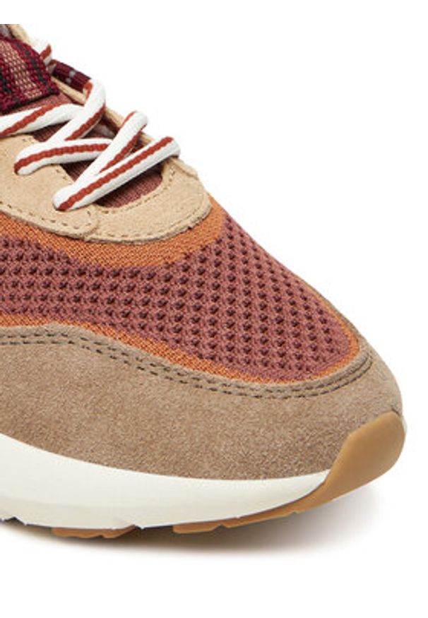 HOFF Sneakersy Traveler 22549006 Brązowy. Kolor: brązowy. Materiał: skóra, zamsz