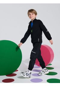 Sinsay - Spodnie sportowe Active - czarny. Kolor: czarny. Styl: sportowy
