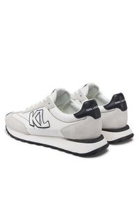 Karl Lagerfeld - KARL LAGERFELD Sneakersy Kairo KL51124 Biały. Kolor: biały. Materiał: materiał #6