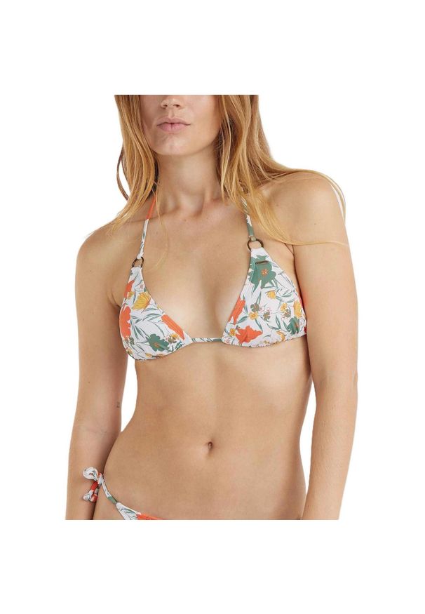 Bikini Damski O'Neill Capri - Bondey Set. Kolor: żółty, biały, zielony, pomarańczowy, wielokolorowy