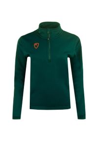 GLENMUIR - Bluza Dziecięca PlayerLayer Zip Groen 152-158 - Wygodna i Trwała. Kolor: zielony. Materiał: poliester