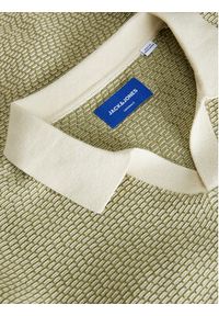 Jack & Jones Polo Jormykonos 12255950 Zielony Regular Fit. Typ kołnierza: polo. Kolor: zielony. Materiał: bawełna #6