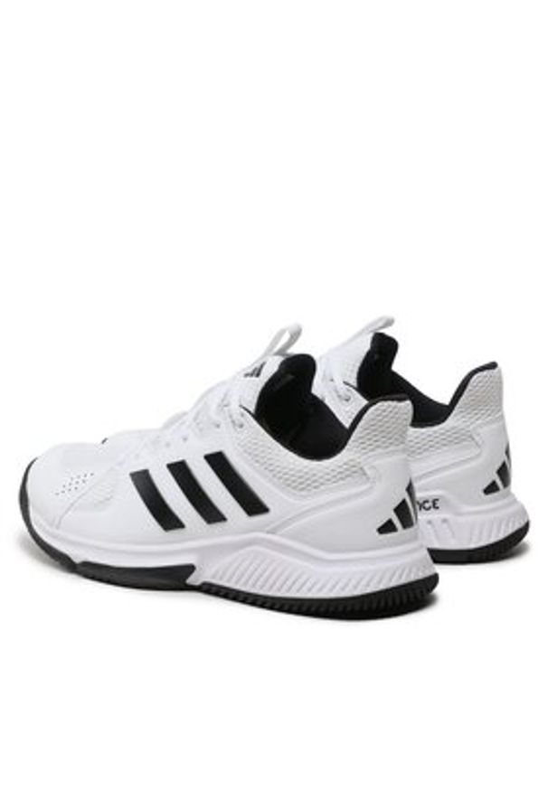 Adidas - adidas Buty halowe Bukatsu Shoes HR0626 Biały. Kolor: biały. Materiał: materiał