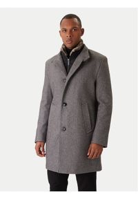 Bugatti Płaszcz przejściowy 821429-84204 M Szary Regular Fit. Kolor: szary. Materiał: syntetyk #1