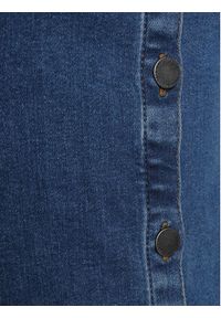 Roxy Sukienka jeansowa Some Dance Wvdr ERJWD03732 Niebieski Slim Fit. Kolor: niebieski. Materiał: bawełna