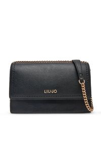 Liu Jo Torebka AA5158 E0058 Czarny. Kolor: czarny. Materiał: skórzane