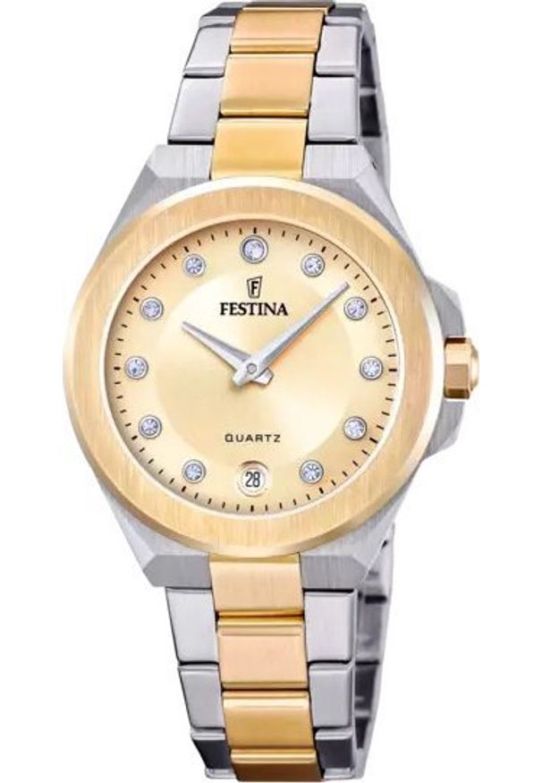 Zegarek Festina Zegarek damski Festina F20702-2 srebrny. Kolor: srebrny