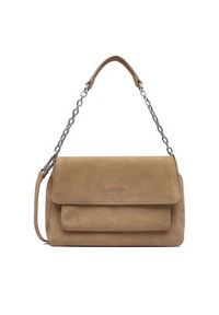 Gino Rossi - GINO ROSSI Torebka EO-LA224-19145 Beżowy. Kolor: beżowy. Materiał: zamszowe, skórzane #6