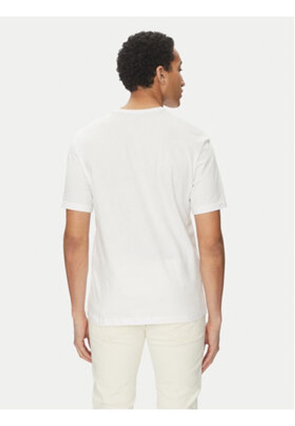 Jack & Jones T-Shirt Detroit 12268441 Biały Relaxed Fit. Kolor: biały. Materiał: bawełna
