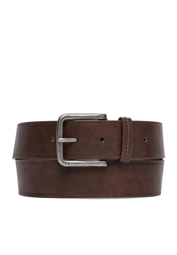 Beverly Hills Polo Club Pasek CWBEO-BHPC-M2-001-SS26 Brązowy. Kolor: brązowy. Materiał: materiał