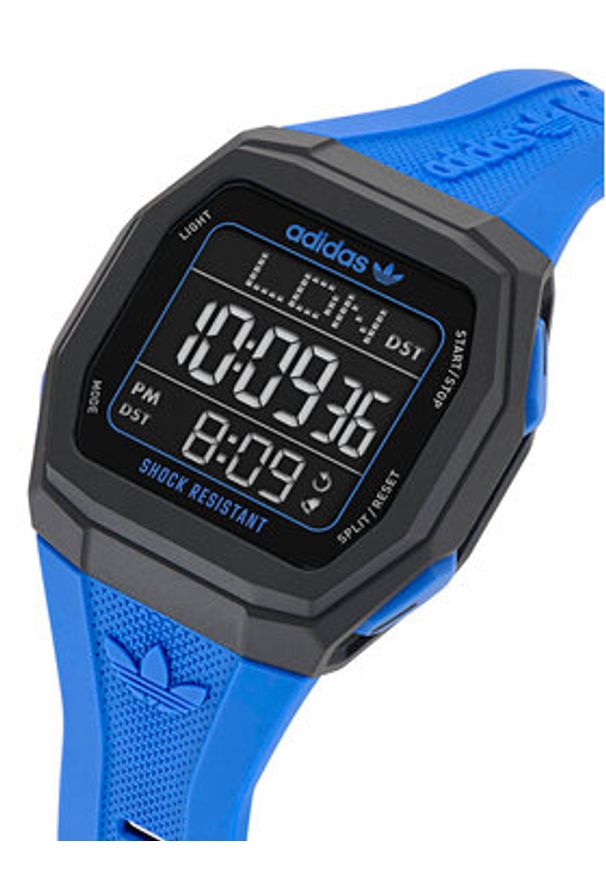 Adidas - adidas Zegarek Tech One AOST24565 Niebieski. Kolor: niebieski