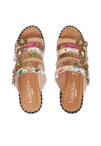 Laura Vita Klapki Naomio 10 Beżowy. Kolor: beżowy. Materiał: skóra #4