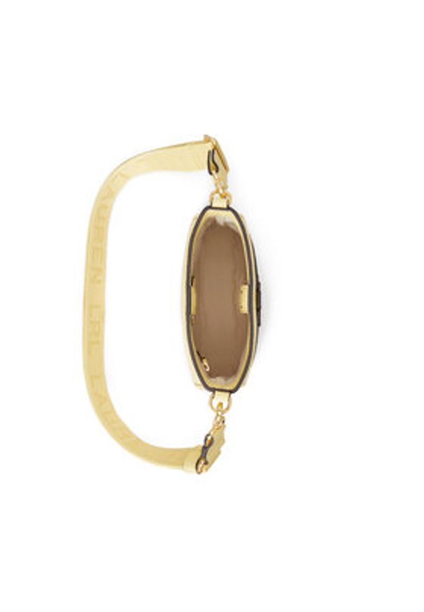 Lauren Ralph Lauren - LAUREN RALPH LAUREN Torebka 431982184008 Żółty. Kolor: żółty. Materiał: skórzane