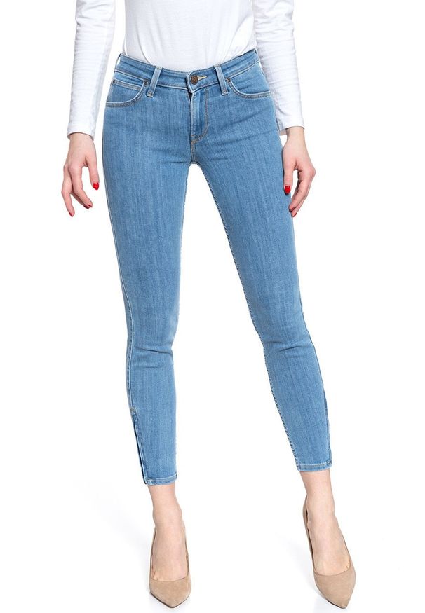 Lee - SPODNIE DAMSKIE LEE SCARLETT CROPPED FRESH NEO L30CPFML 112106369