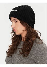 Karl Lagerfeld Jeans Czapka A1W33004 Czarny. Kolor: czarny. Materiał: poliester #4