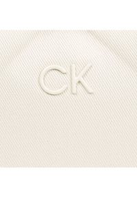 Calvin Klein Torebka Quilt Camera Bag_Canvas K60K611892 Écru. Materiał: skórzane