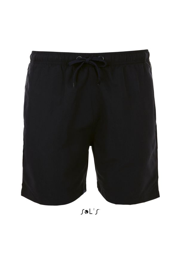 SOL'S - Szorty Sol's Sandy. Kolor: czarny. Długość: krótkie. Sezon: lato