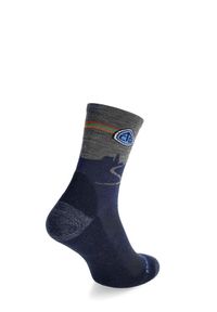 DARN TOUGH - Skarpety męskie Darn Tough CDT Micro Crew Lightweight with Cushion. Kolor: niebieski