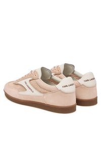 Karl Lagerfeld - KARL LAGERFELD Sneakersy Kandidate KL63826 Beżowy. Kolor: beżowy. Materiał: zamsz, skóra #5