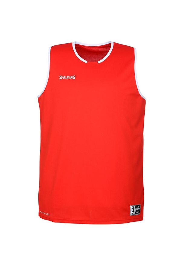 SPALDING - Jersey Spalding Move. Kolor: czerwony, biały, wielokolorowy. Materiał: jersey. Sport: koszykówka