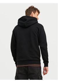 Jack & Jones Bluza Bradley 12249342 Czarny Relaxed Fit. Kolor: czarny. Materiał: syntetyk