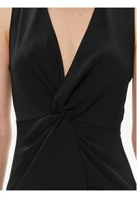 Rinascimento Sukienka codzienna CFC0118434003 Czarny Regular Fit. Okazja: na co dzień. Kolor: czarny. Materiał: syntetyk. Typ sukienki: proste. Styl: casual