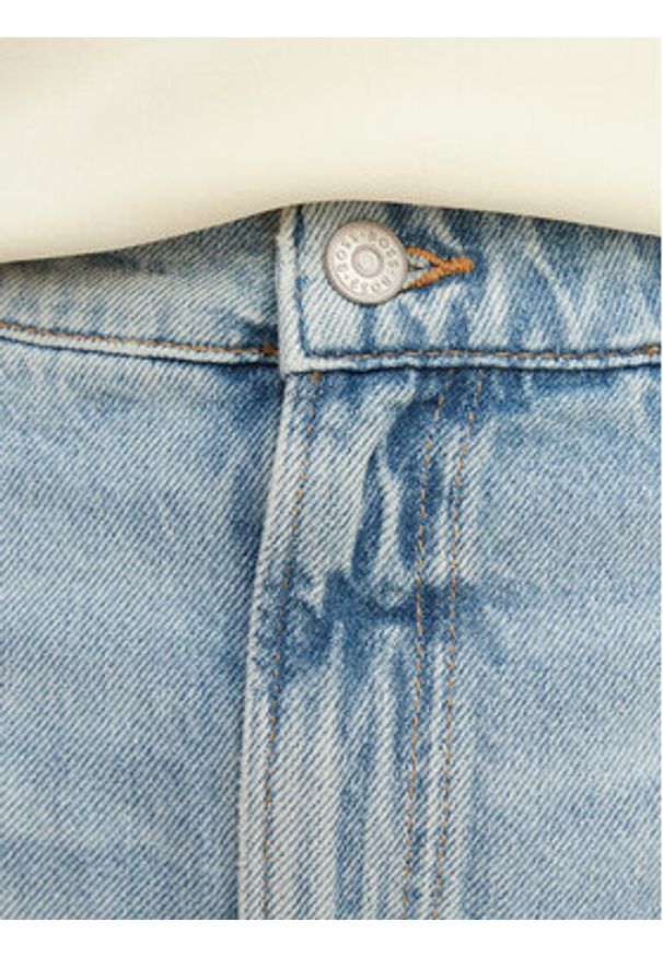 BOSS Szorty jeansowe 50558697 Niebieski jasny Regular Fit. Kolor: niebieski. Materiał: bawełna