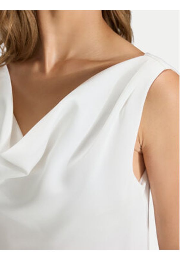 Swing Sukienka wieczorowa 5AK14500 Biały Regular Fit. Kolor: biały. Materiał: syntetyk. Styl: wizytowy