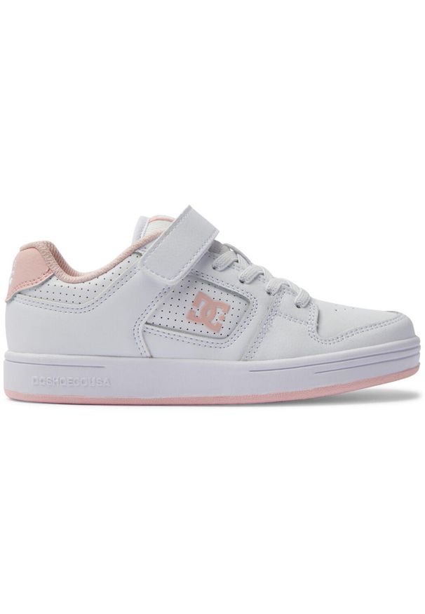 Buty dla dzieci DC Shoes Manteca 4 V Shoe Wpn. Kolor: biały. Materiał: skóra, materiał. Sport: turystyka piesza