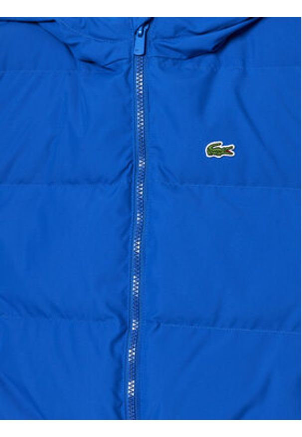 Lacoste Kurtka zimowa BJ1128 Niebieski Regular Fit. Kolor: niebieski. Materiał: syntetyk. Sezon: zima